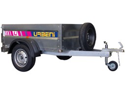 Remolque Urbeni UR-1600 con freno