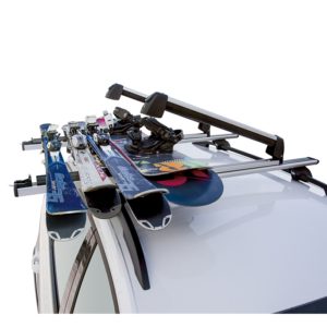 Portaesquís Andes con esquís