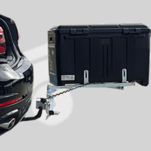 Portaperros Rodriguez Plataforma Giratoria en el coche