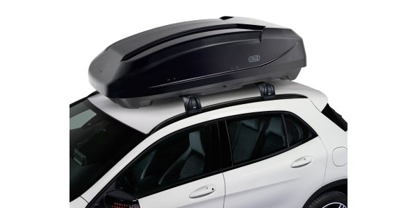 Cofre techo CRUZ Paddock 400N negro coche